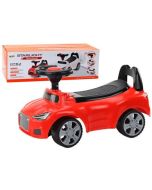 Jeździk z oparciem I klaksonem czerwony