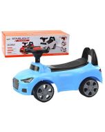 Jeździk z oparciem niebieski