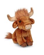 Pluszowa szkocka krowa