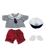 Ubranko dla lalki 45cm marynarz