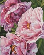 Diamentowa mozaika bez ramy - Magia kwiatów 40x50