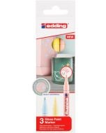 Marker olejowy błyszczący metaliczny 0,8mm 3szt