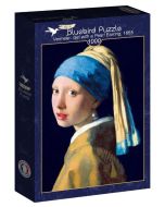 Puzzle 1000 Dziewczyna z perłą, Vermeer