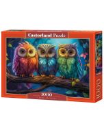 Puzzle 1000 Three Little Owls CASTOR