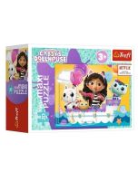 Puzzle 20 miniMaxi Kolorowy dzień Gabby 4 TREFL