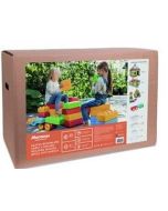 Klocki Budowlane Cegły z kołami 30el