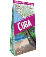 Adventure map Cuba 1:650 000 lam w.2024