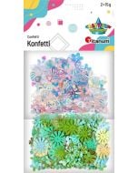 Konfetti Craft-Fun zestaw wzorów mix 2x15g