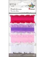 Wstążki satynowe 26mm x1m 4 kolory