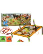 Gra zręcznościowa 2w1 Rzut woreczkiem i obręczą