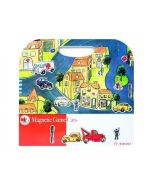 Układanka, gra magnetyczna, Samochody