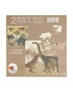 Puzzle magnetyczne Dinozaury