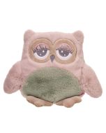 Sowa Abby różowo-miętowa 23cm