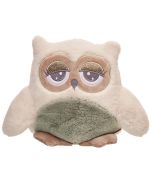 Sowa Abby kremowo-miętowa 23cm