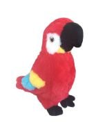 Papuga ara czerwona 20cm