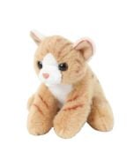 Kot siedzący rudy 13cm