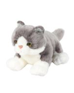 Kot leżący szary 30cm