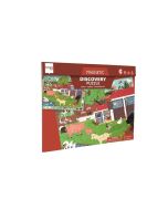 Puzzle magnetyczne i gra 2w1 Farma