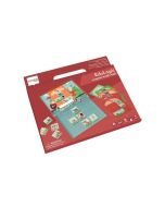 Układanka magnetyczna łamigłówka Rycerze i smoki