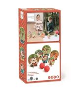 Gra zręcznościowa drewniana Rzut do celu Małpki