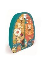 Dwustronne puzzle 40 XL Pszczoły i Ul