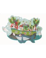 Puzzle 40 konturowe Arka