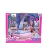 Lalka 29cm w łazience