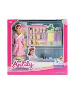 Lalka 29cm w łazience