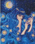 Diamentowa mozaika - Piękno gwiazdy 40x50cm