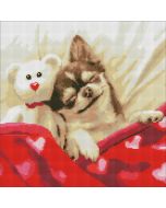 Diamentowa mozaika - Śpiąca Królewna 40x40cm