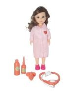 Lalka 32cm lekarka na baterie MIX