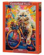 Puzzle 500 Kitten's Floral Ride CASTOR
