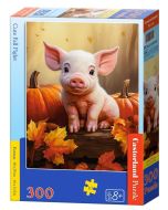 Puzzle 300 Cute Fall Piglet CASTOR