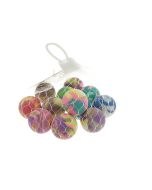 Piłeczka kauczukowa 2,5cm 12szt