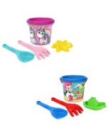 Komplet do piasku 4 el. mix