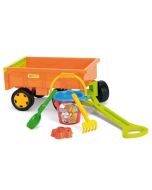 Wózek przyczepa z kompletem do piasku