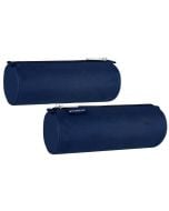 Piórnik tuba 1 zamek Navy blue