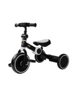 Rower trójkołowy czarno biały