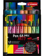 Flamaster Pen 68 Max Arty 18szt