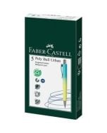 Długopis Poly Ball Urban XB (5szt) niebieski