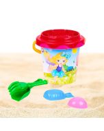 Wiaderko do piasku z sitkiem i akcesoriami