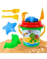 Wiaderko do piasku z sorterem i akcesoriami
