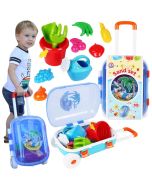 Zestaw do piasku w walizce