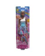 Barbie Lalka Jednorożec niebieska HRR14