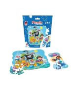 Puzzle 2w1 Piraci 49el