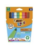 Flamastry Kids Visacolor XL 8 kolorów BIC