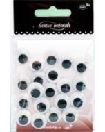 Oczy samoprzylepne 14mm 20szt