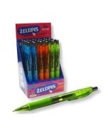 Żelopis Semi Gel niebieski (24szt)