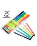 Mazaki trójkątne 6 kolorów