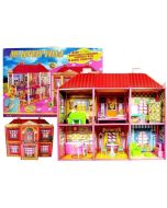 Domek dla lalek z meblami